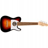 Concert Ukulele - 2-Tone Sunburst - Walnoothouten Toets