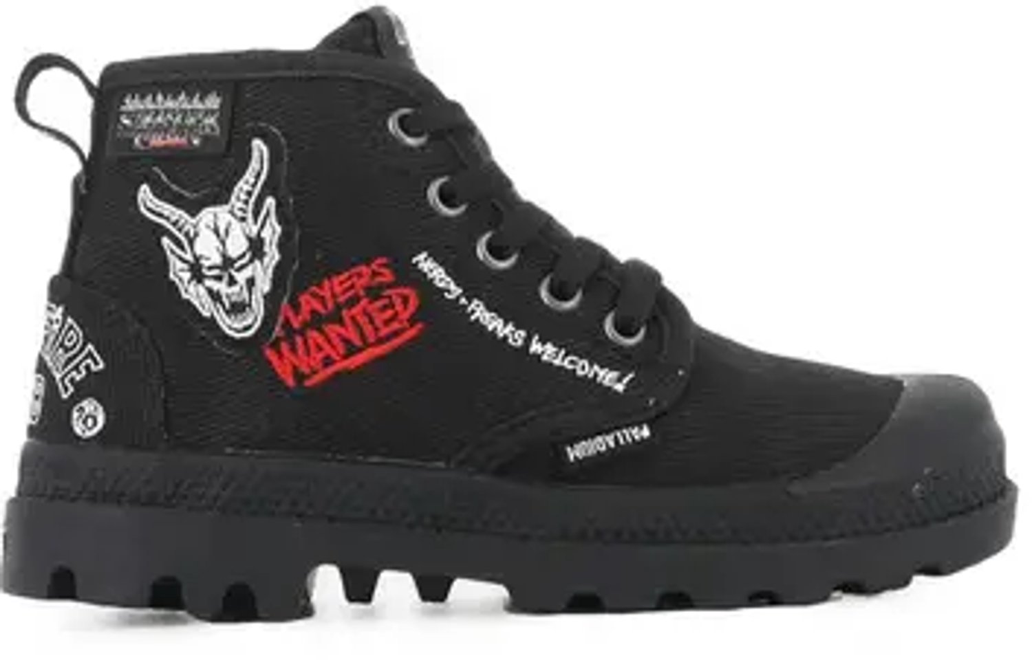 Kinderlaarzen Palladium Pampa Hellfire Zwart