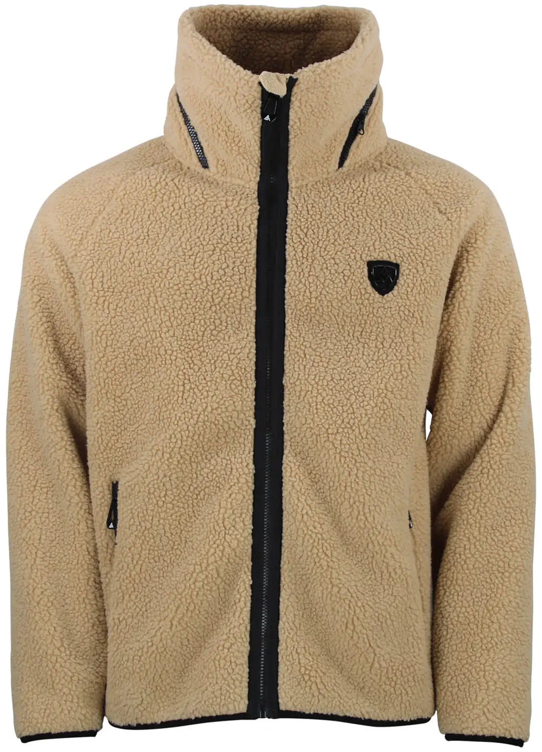 Hooded fleece Peak Mountain Camay Geel