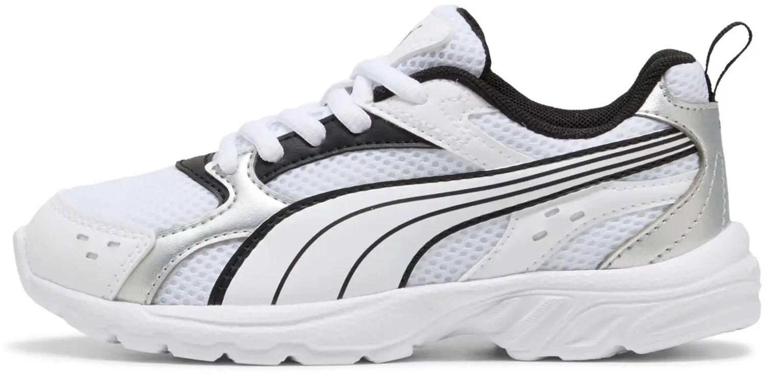 Mini Kunstleer Sneakers Kind Puma Wit