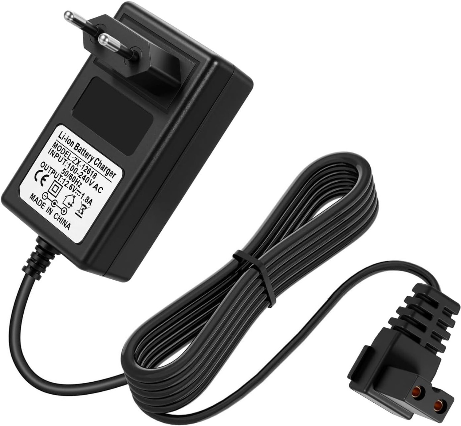 Oplaadbare 12.6V Acculader voor Draadloze Poolrobot met 1.5m Voedingskabel, Compatibel met Aiper Seagull SE 600, 1000 en 1500, Ideaal voor Onderhoud en Gebruiksgemak