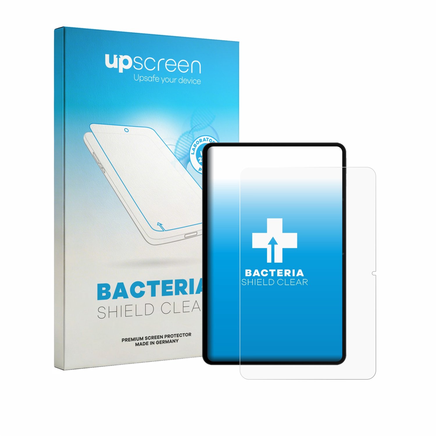 upscreen - Screenprotector voor Honor Pad X10 Pro Max - Folie Beschermfolie transparant antibacterieel