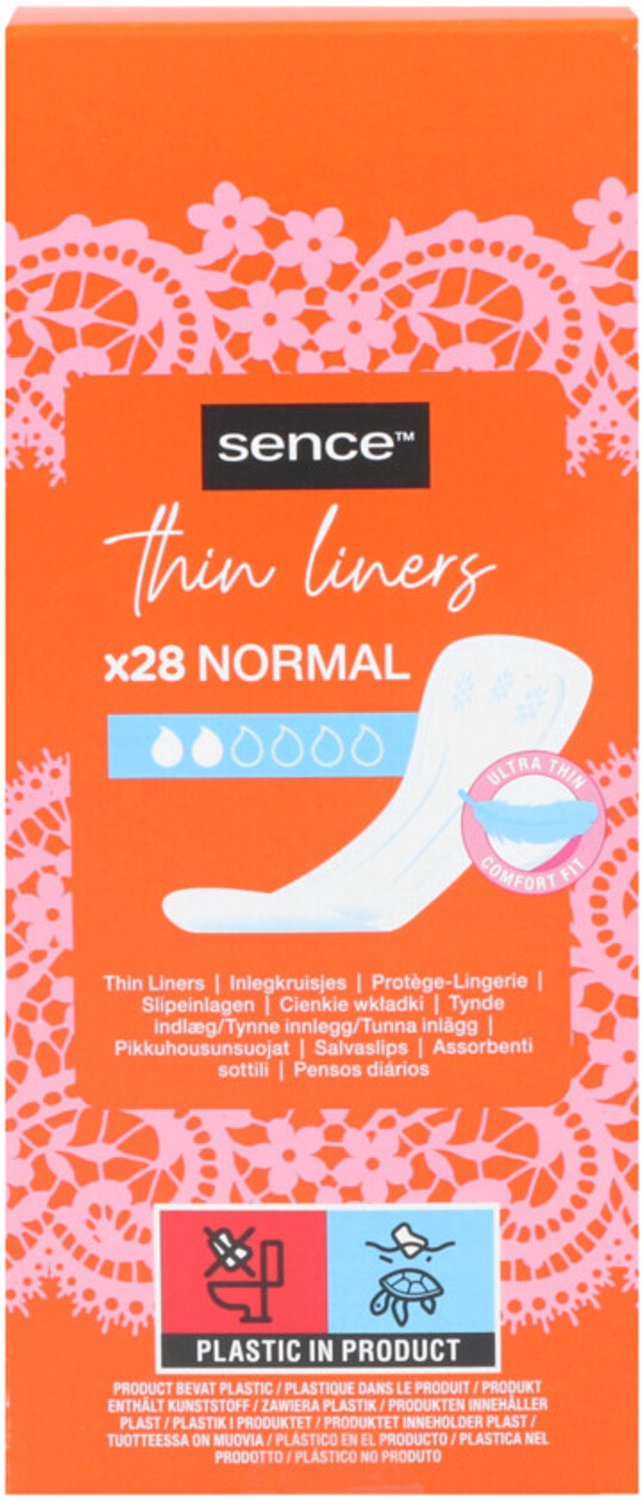 Sence - Inlegkruisjes Normaal - 4 x 28 stuks - Voordeelverpakking