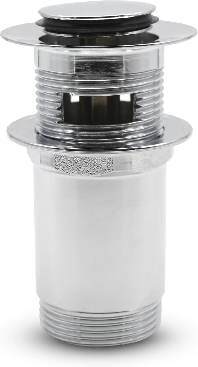 Merkloos Click Clack Afvoerstop 37mm - Universele Douchegoot Plug
