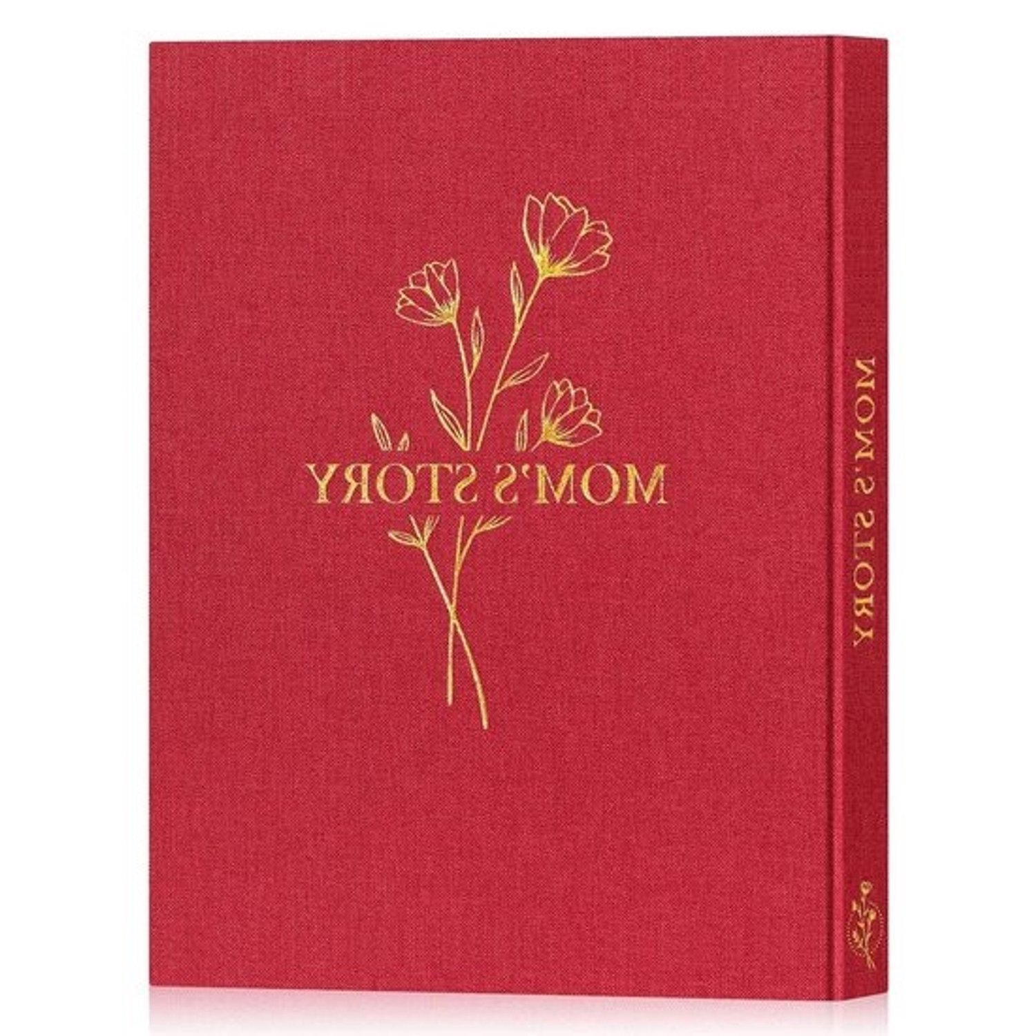 Verhalenboek - Herinneringenboek - Verhalen van moeder - 270+ vragen - Linnen hardcover - Grijs