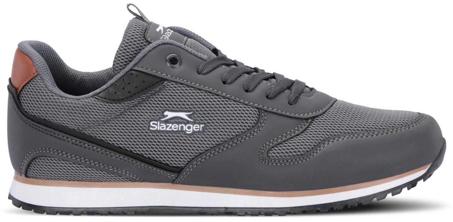 Slazenger Ironics Heren Sneakers - Donkergrijs
