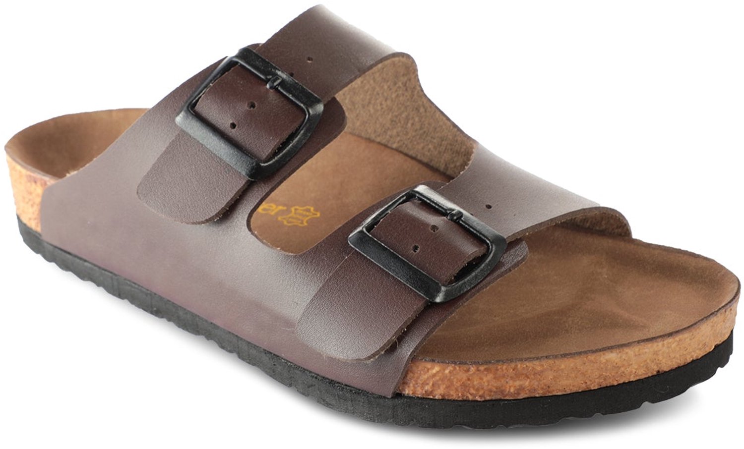 Slazenger Lens Heren Badslippers - Bruin