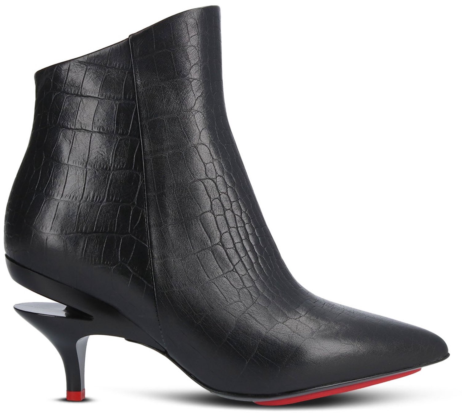 Jan Jansen - Duplex Ankle Bootie - Dames - Enkellaarsjes - Zwart