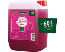 Slimpie Siroop Framboos - 5 liter