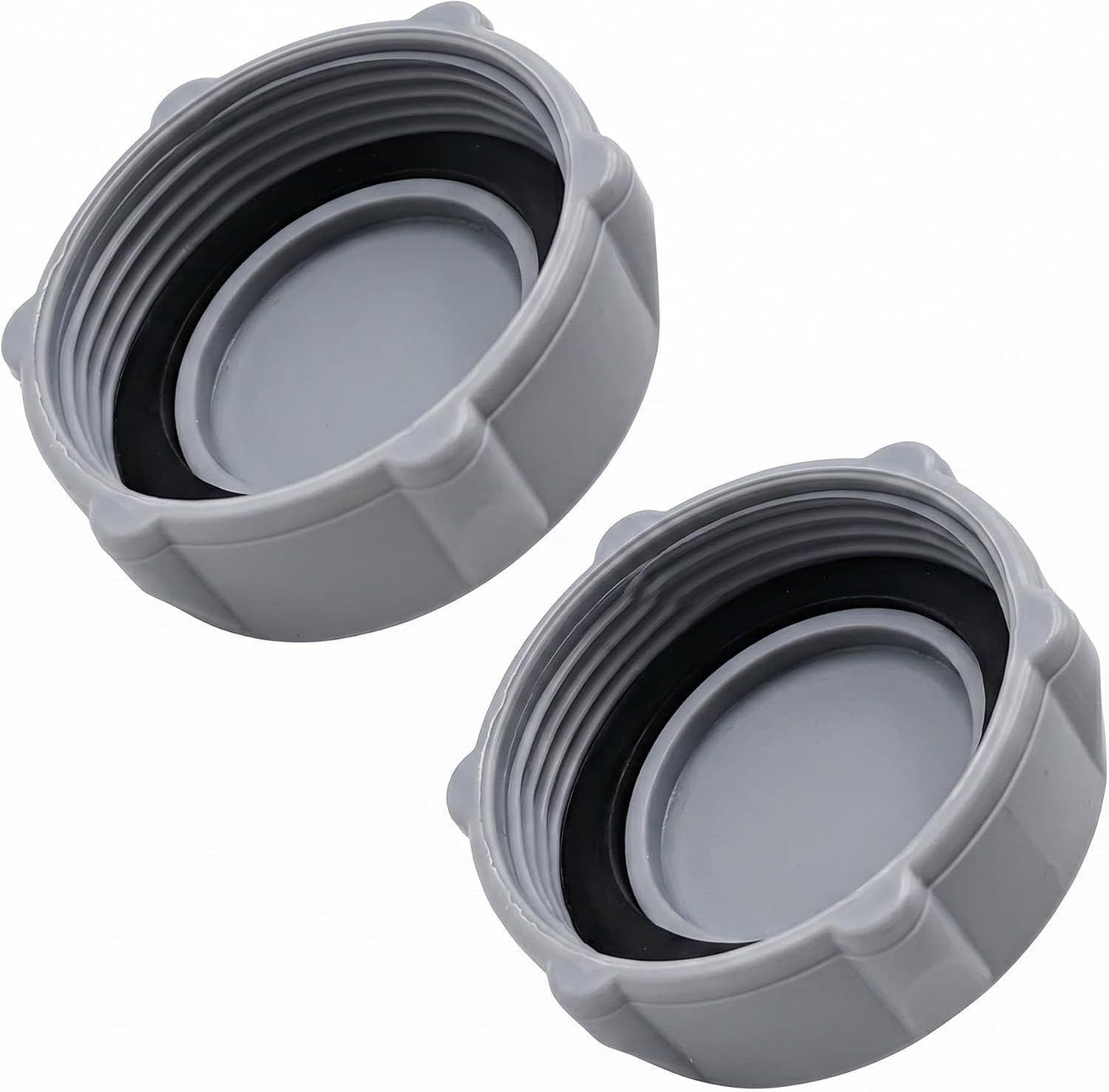 2 Stuks Afvoerklep Caps voor Zwembaden - Drain Stop, Accessoires en Reserveonderdelen voor Optimaal Gebruik