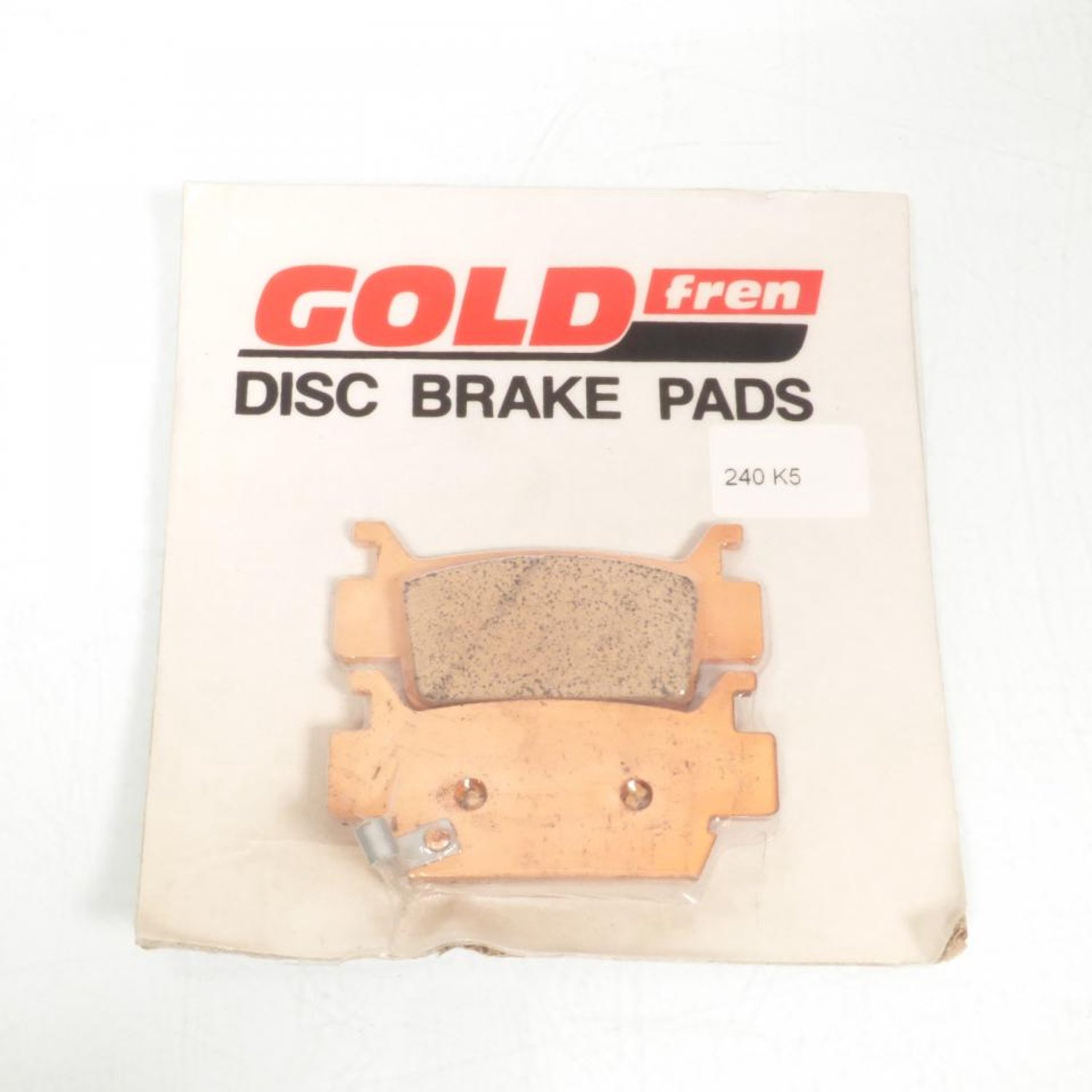 Plaquette de frein Gold Fren pour Quad Honda 500 TRX Fourtrax Foreman Power Steering 2008 à 2011 AVG/AVD / FPE8/FPE9/FPEA Neuf