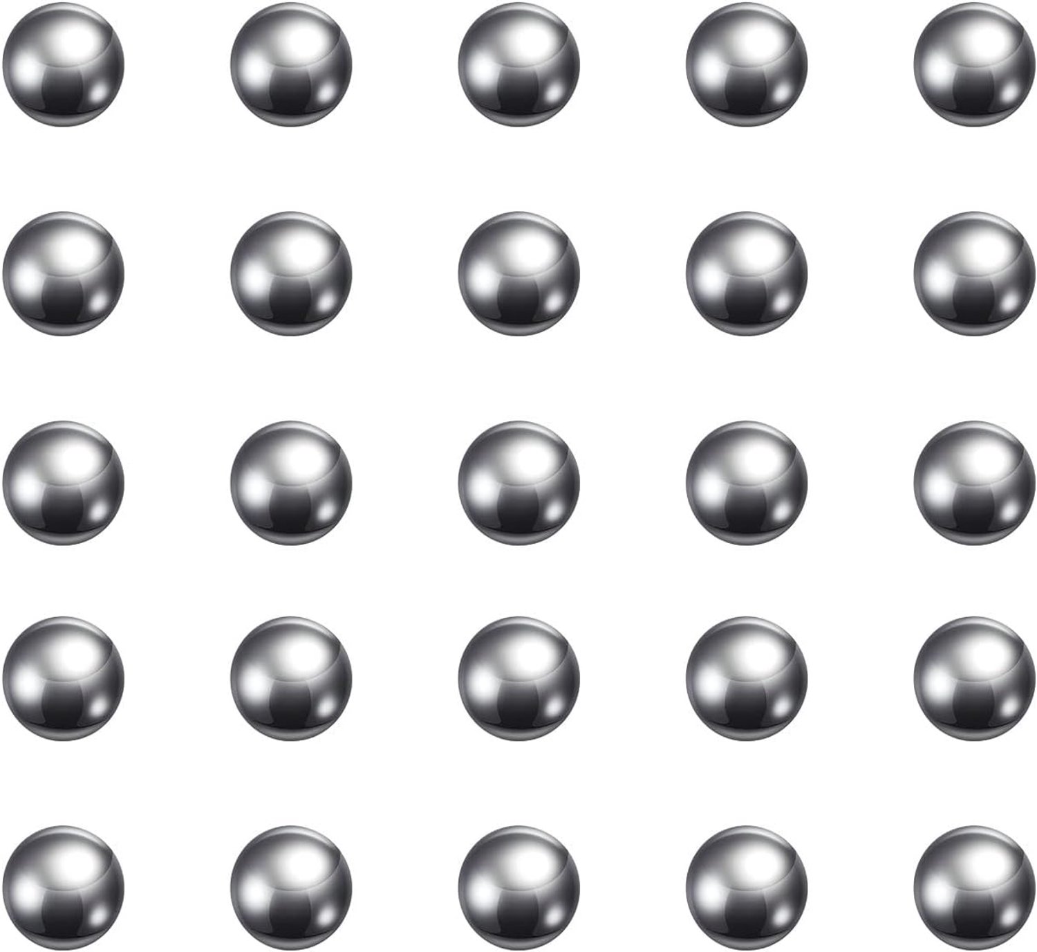 Precisie kogeltjes 3 mm - 440C roestvrij staal - G25 - ideaal voor lagers - 120 stuks - Vemera