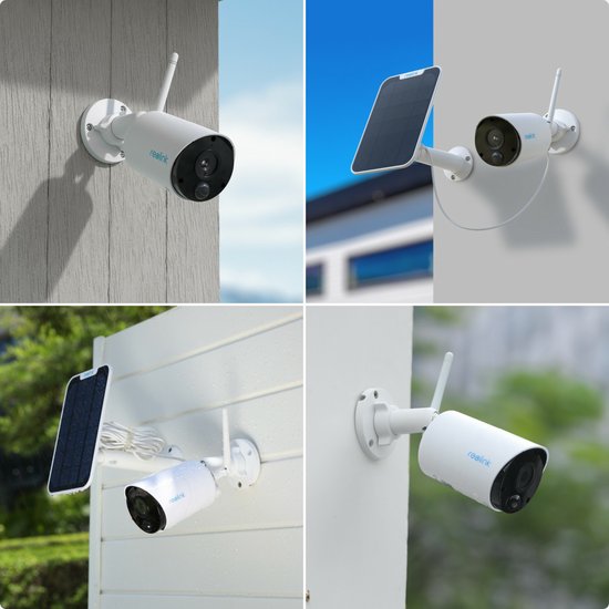 Reolink 2K Buitenbeveiligingscamera op batterijen met zonnepaneel, Detectie van personen/voertuigen, Tweewegaudio van Reolink — afbeelding 5
