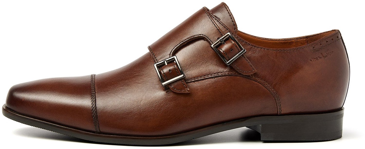 VANLIER - Heren Schoenen Santorini - Bruin - Maat 41