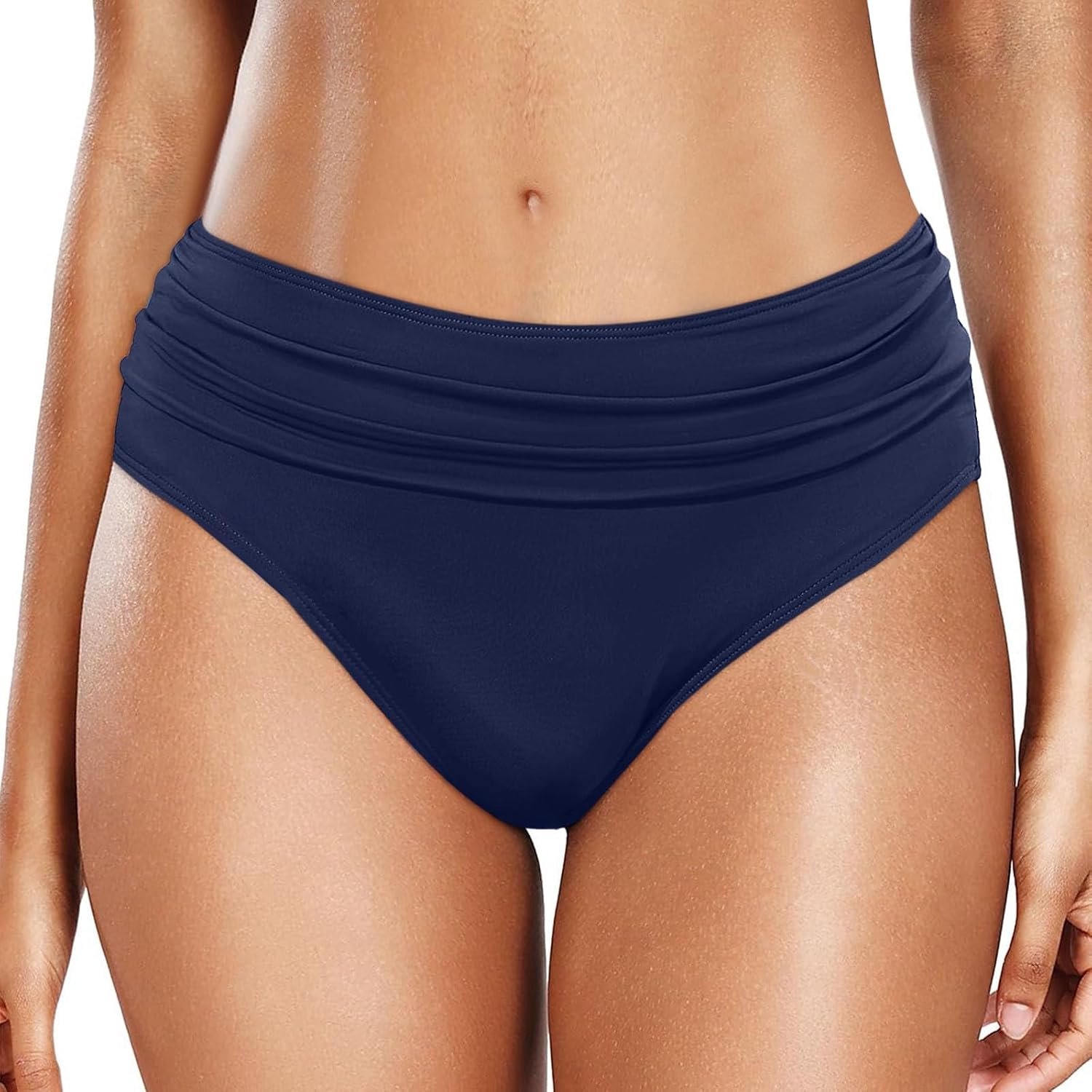 Bikini broek met hoge taille