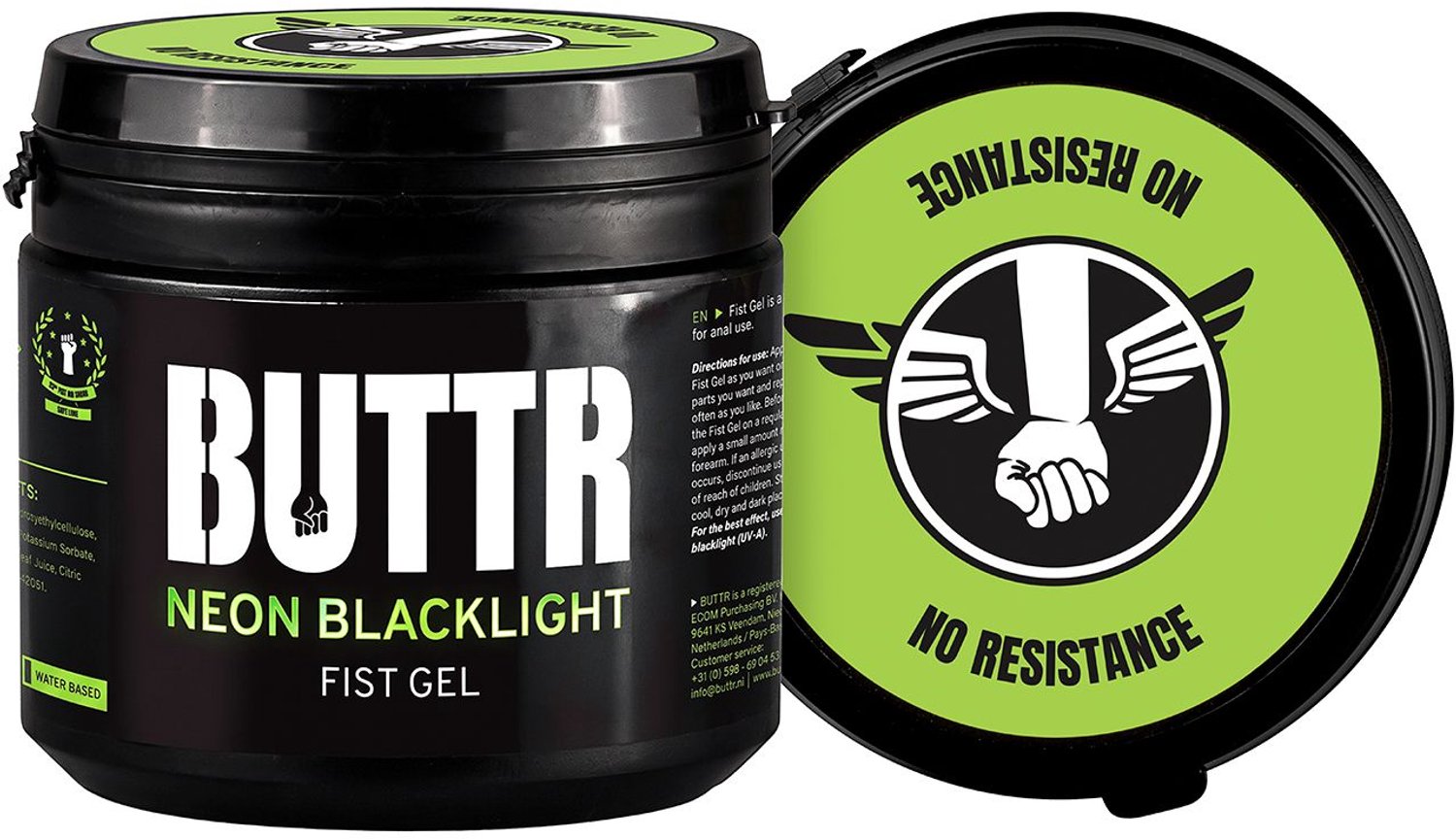 BUTTR - Neon Fisting Gel - 500 ml