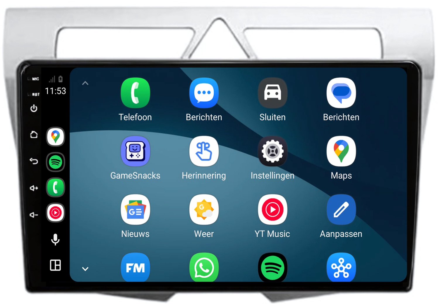 CarPlay autoradio geschikt voor Kia Picanto | 2008 t/m 2010 | Cartronix CTX-7088 | 2008 2009 2010 | 9 inch | Zilver | Android 15 | Draadloos Apple CarPlay & Android Auto | 2GB + 32GB | Bluetooth & Wifi