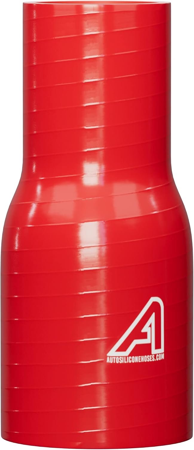 Koelslang 51 mm naar 45 mm - siliconen - hittebestendig van -60 °C tot +180 °C - universele montage voor voertuigen - Vemera