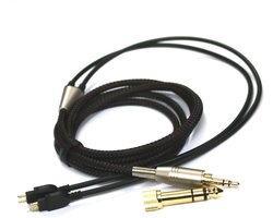 NewFantasia Vervangende Audio Upgrade Kabel voor Sennheiser HD650, HD600, HD580, HD660S, Massdrop HD6XX Hoofdtelefoon 1.2meter/4feet