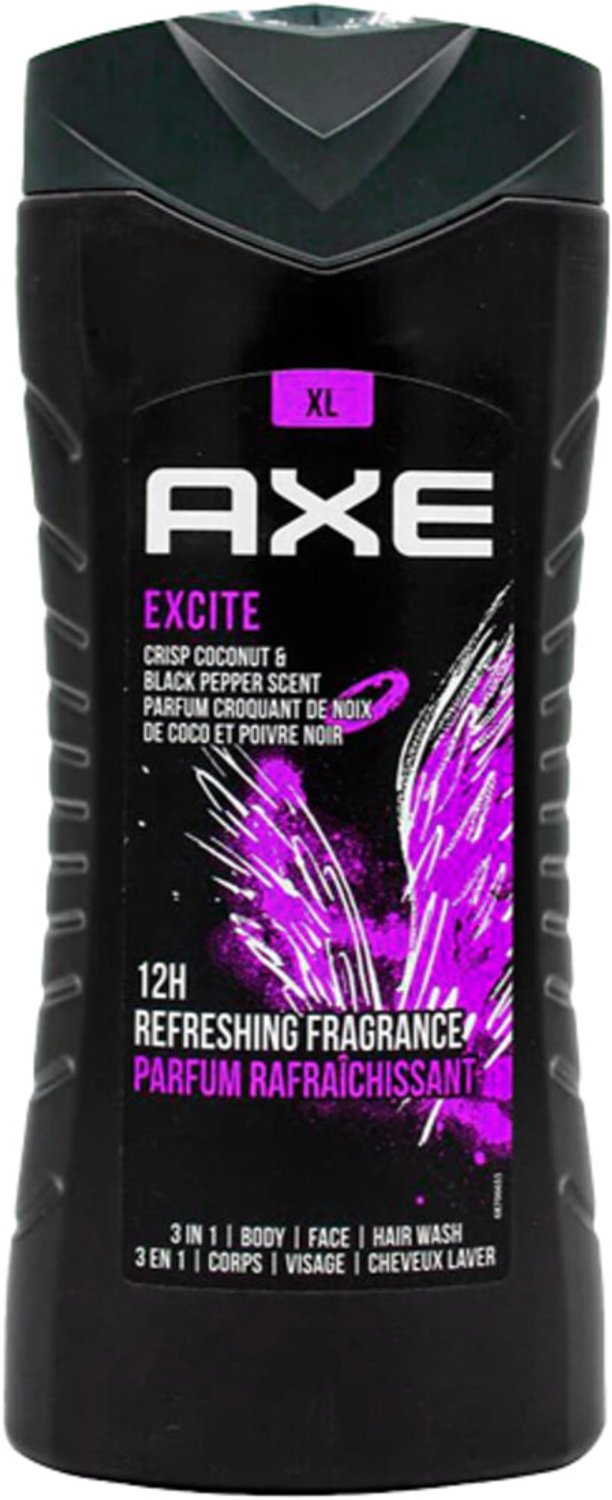 Axe 3in1 Douchegel Excite 400 ml