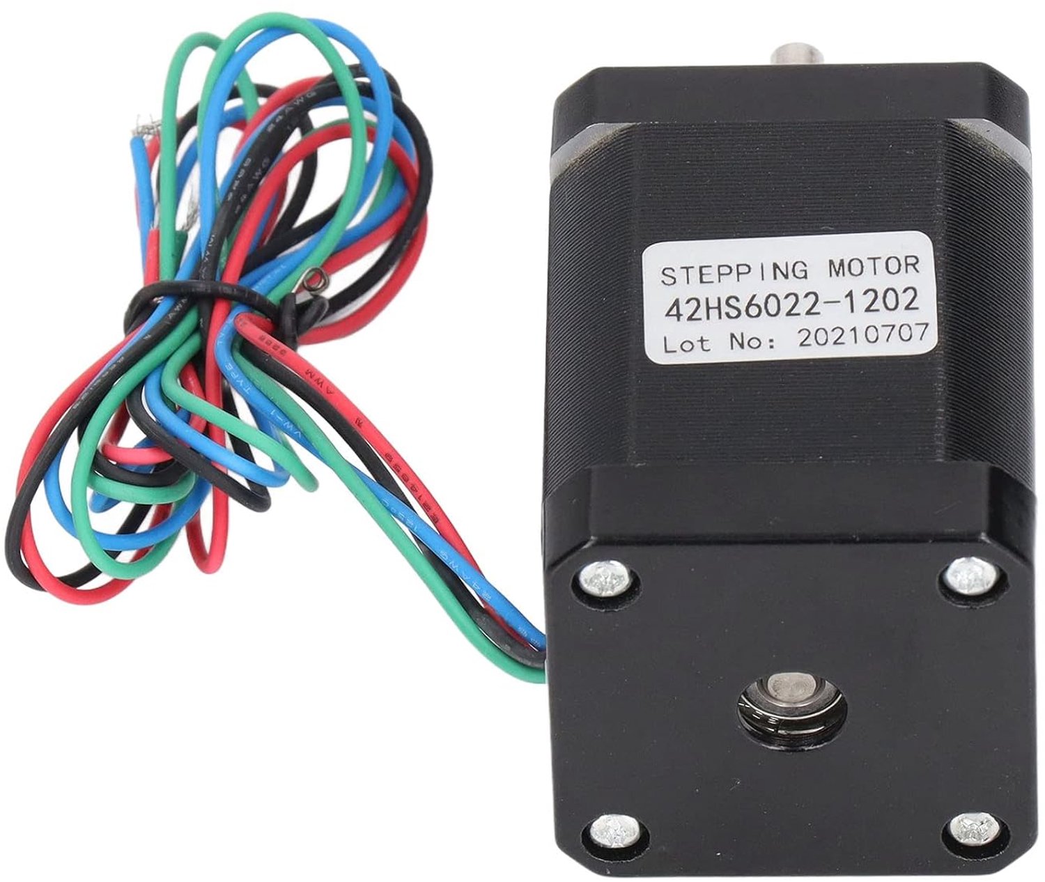 Hyuduo 2 Fasen Hybride Stappenmotor, Pure Koperen Spoel DC 3V Stappenmotor,