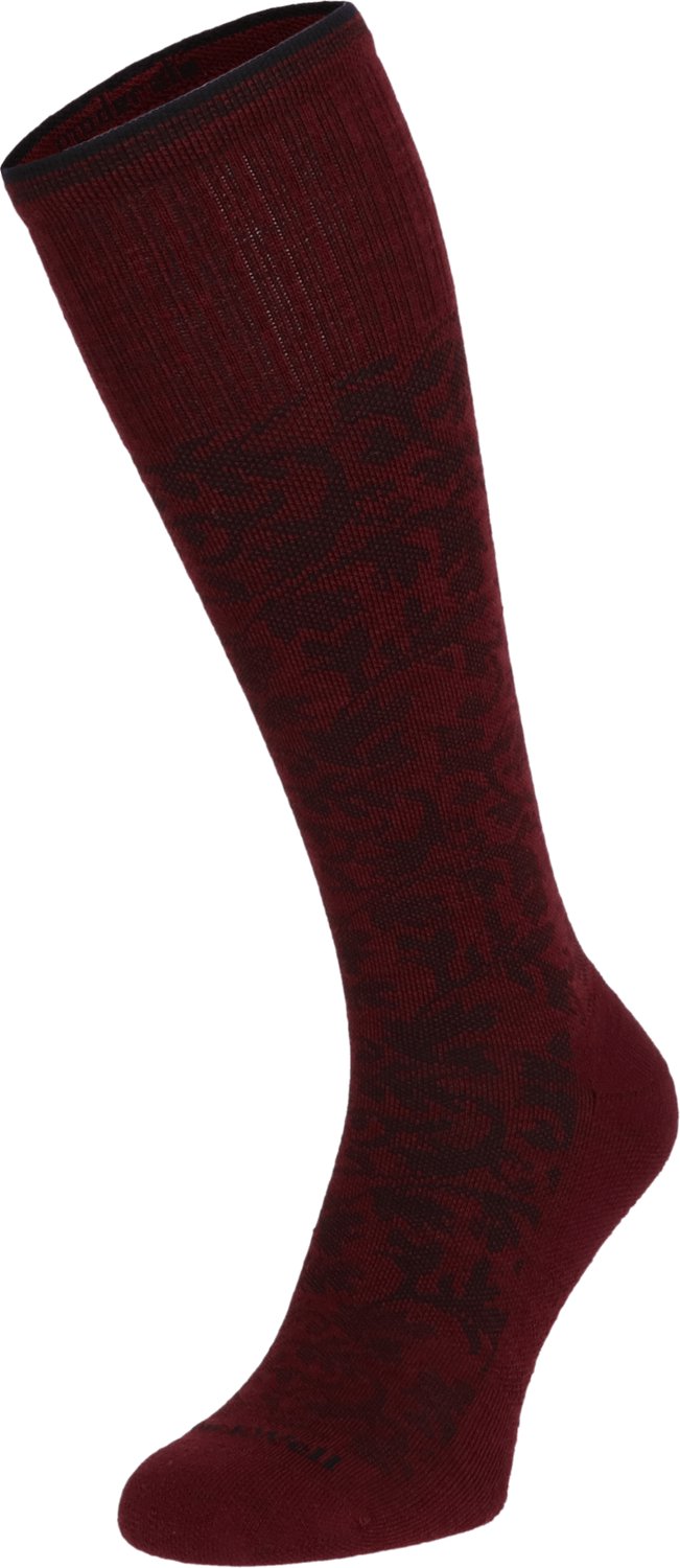 Sockwell - Damask - Dames - Compressiekousen - Bordeaux