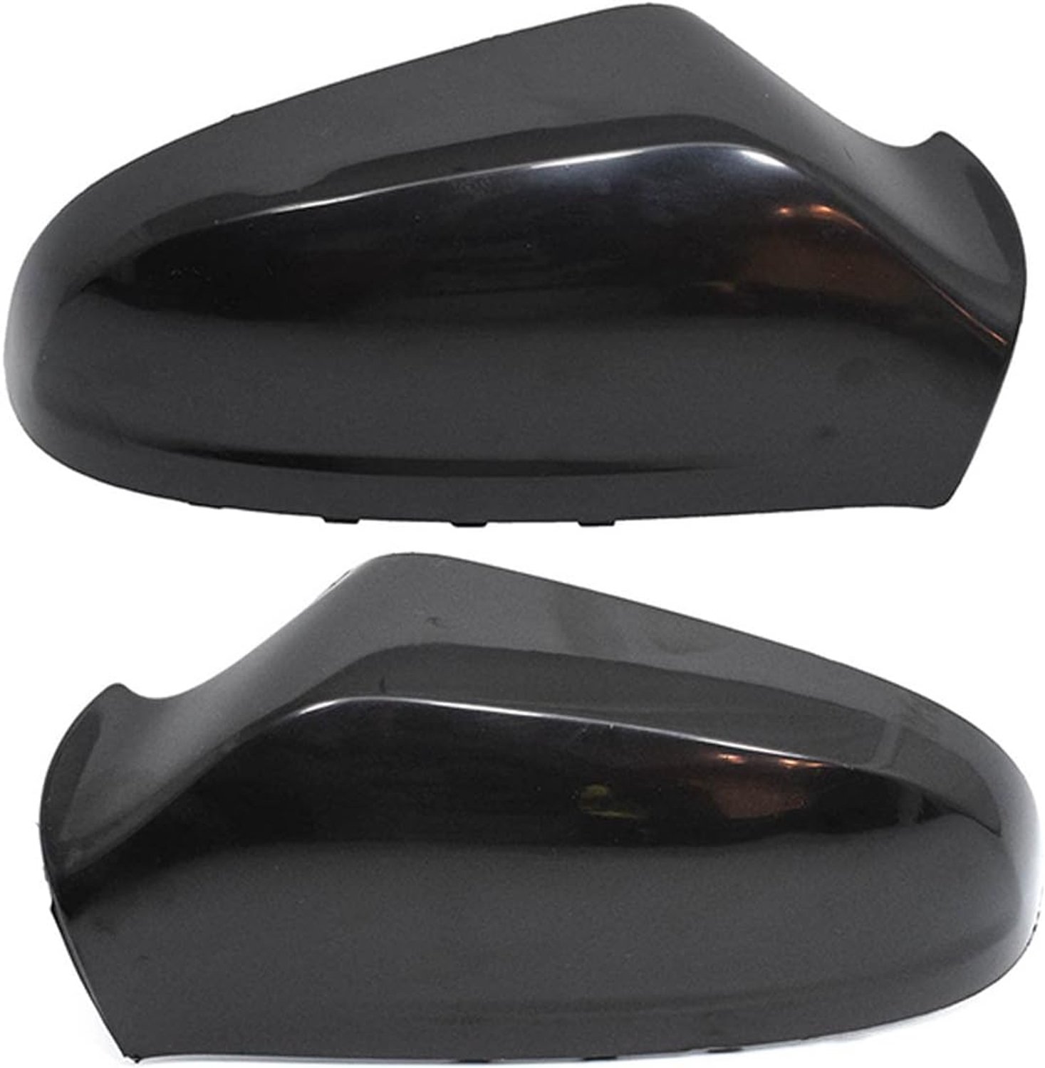 Spiegeldop set voor Opel Astra H 2004-2010 - Zwart - Vervangend - Ideaal bij schade - ShopVlot