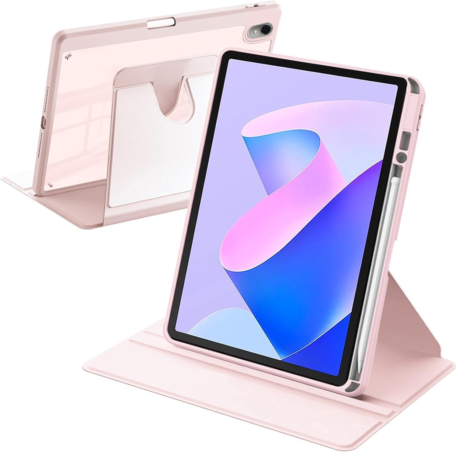 Hoes Compatibel met Huawei MatePad 11 2023/2021 Tablet met Penhouder, Automatisch Waken/Slapen, 360° Draaibare - ShopVlot