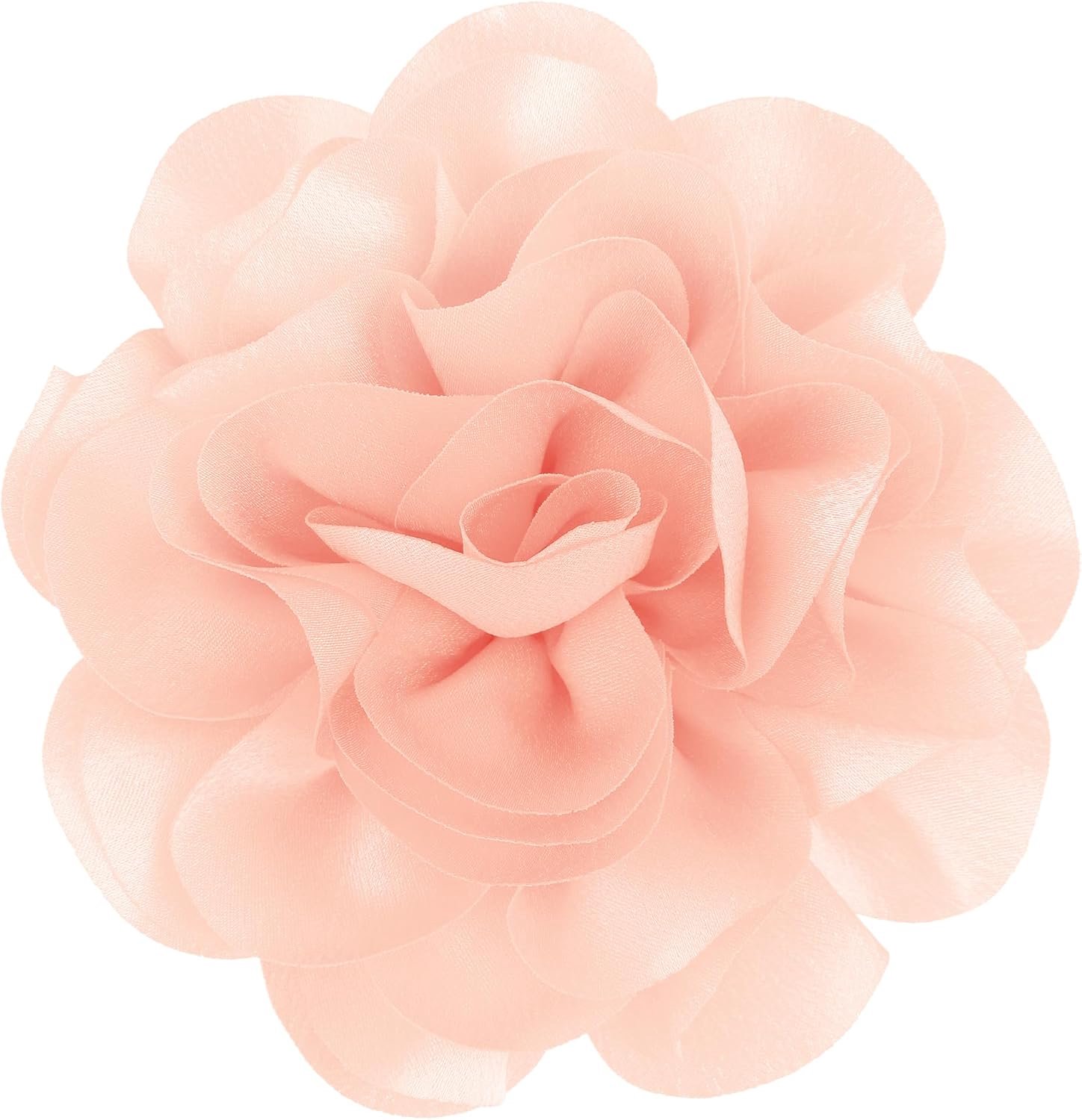Mecool 16 cm grote roos haarclip voor bruiloften bloem broche lichtroze