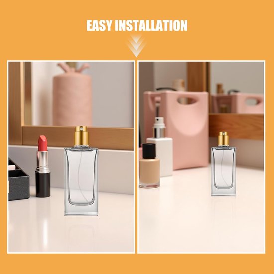 14 Stuks Delige Fijne Nevel Parfumverstuiver Pompen Universele Spray Nozzle Caps met Lekvrije Sluiting Eenvoudige Installatie Precieze Drukpomp voor Essentiële Parfumflessen — afbeelding 4