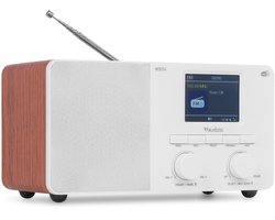 Audizio Rosta DAB radio - Digitale radio met Bluetooth - 40W - Wit