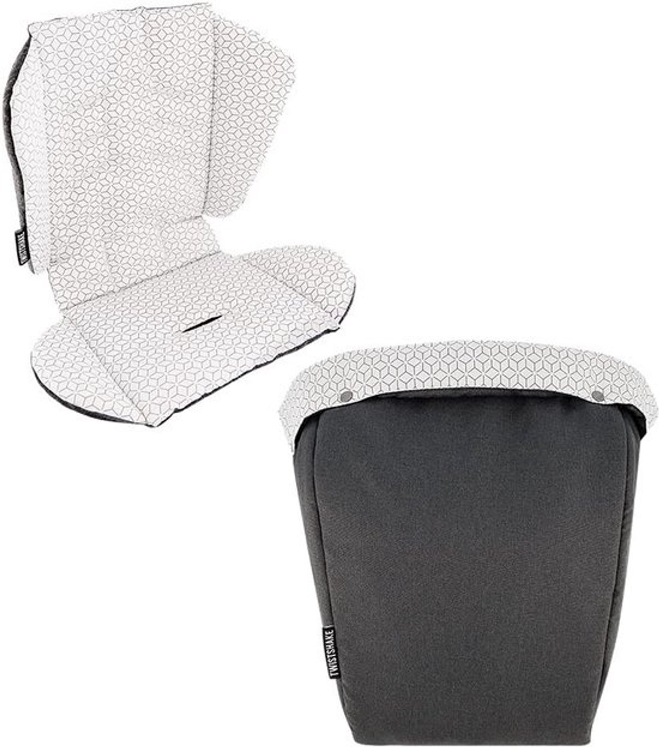 Universele stoelverkleiner en voetenzak - Set voor kinderwagen - Ademend en warm