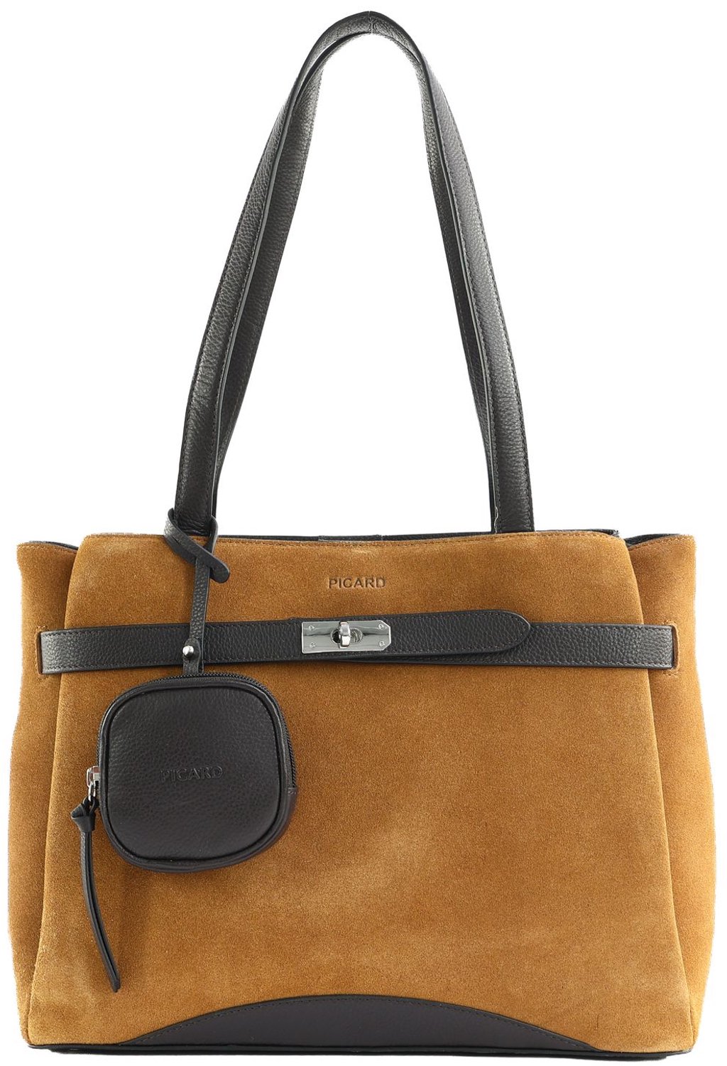 PICARD Leren schoudertas Ora Cityshopper Cafe / Cognac Lichtbruin