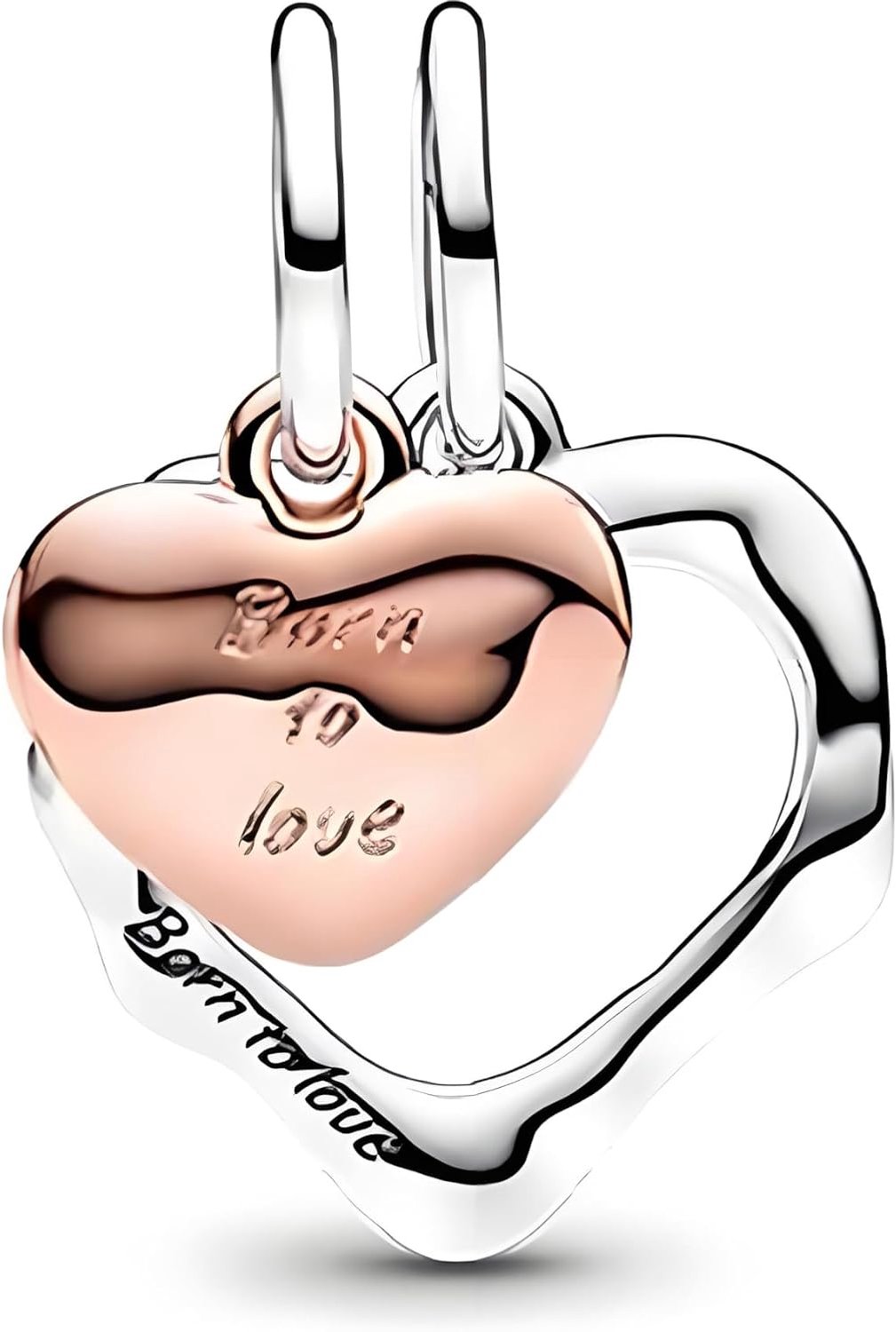 Vriendschap-, liefde- en bedelhanger, kralen hanger voor Europese armbanden, sieradencadeau, 925 sterling zilver, bedel voor vrouwen