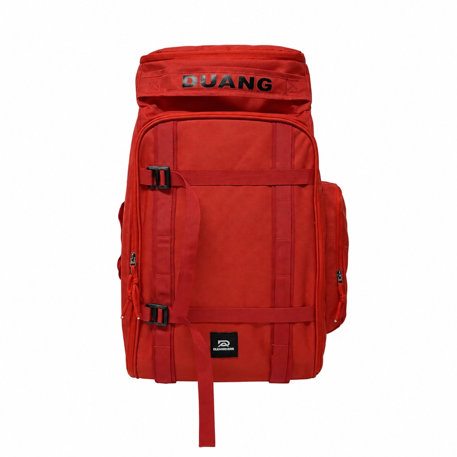 Rugzak - 36-55 l - met gebogen schouderbanden - rood