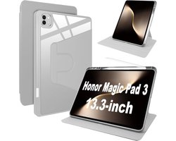 Lemxiee PU Leather Case for Honor Magic Pad 3 Case with Swivel Stand & with Pen Slot Position,PU Leather + Flexible - ShopVlot