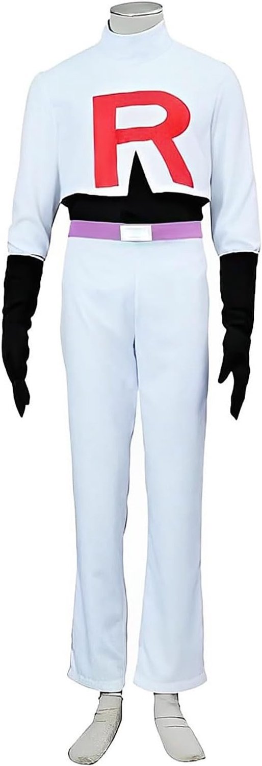 Volwassen Team Rocket Kostuum voor Anime Cosplay met Jesse en James Thema, Perfect voor Feestjes en Evenementen