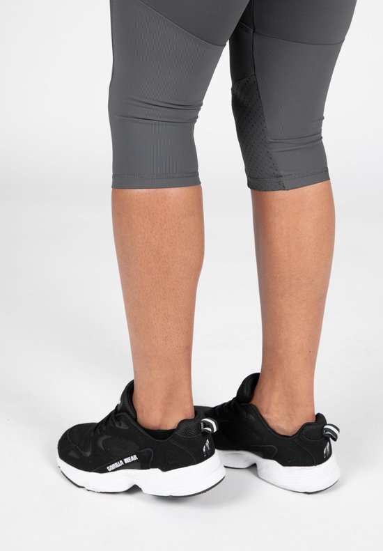 Gorilla Wear Monroe Cropped Leggings - Grijs - L van Gorilla Wear — afbeelding 4