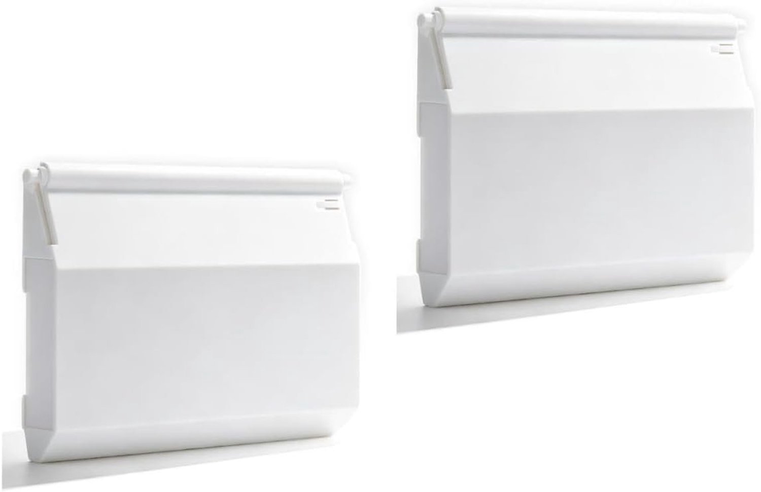 2 stuks skimmer deflector klep voor zwembad skimmer, vervangingsonderdeel, PVC wit, duurzaam en stevig