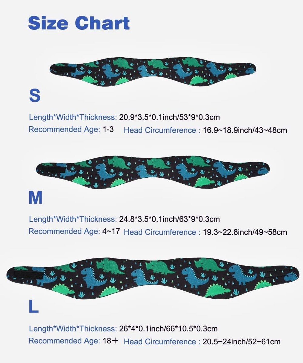 Zwemring voor kinderen met dinosaurusthema in blauw - Perfect voor plezier in het water, drijvend speelgoed en zwemmend leren