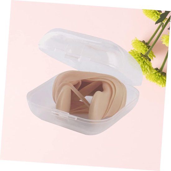 12 Stuks sport zwemmen nasale versnelling volwassen zwemmen plug knoppen oren sport oordopjes oordoppen zwemmende neusspalk sport- neusklem Speelgoed kind — afbeelding 2
