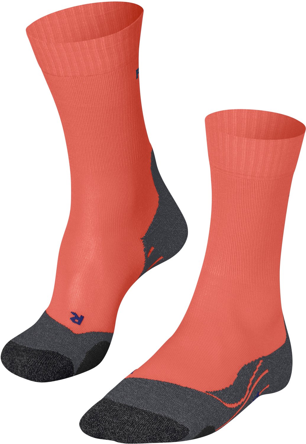 FALKE TK2 Cool anti-blaar dik lyocell functioneel materiaal wandelsokken dames Oranje