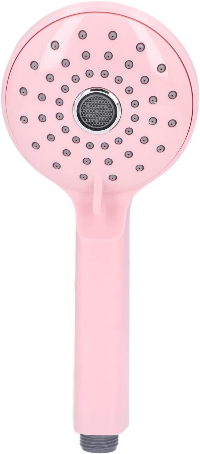 Handdouche, Roestvrij, Slijtvast, Efficiënt, Corrosiebestendig, ABS Douchekop voor Badkamer (Roze)