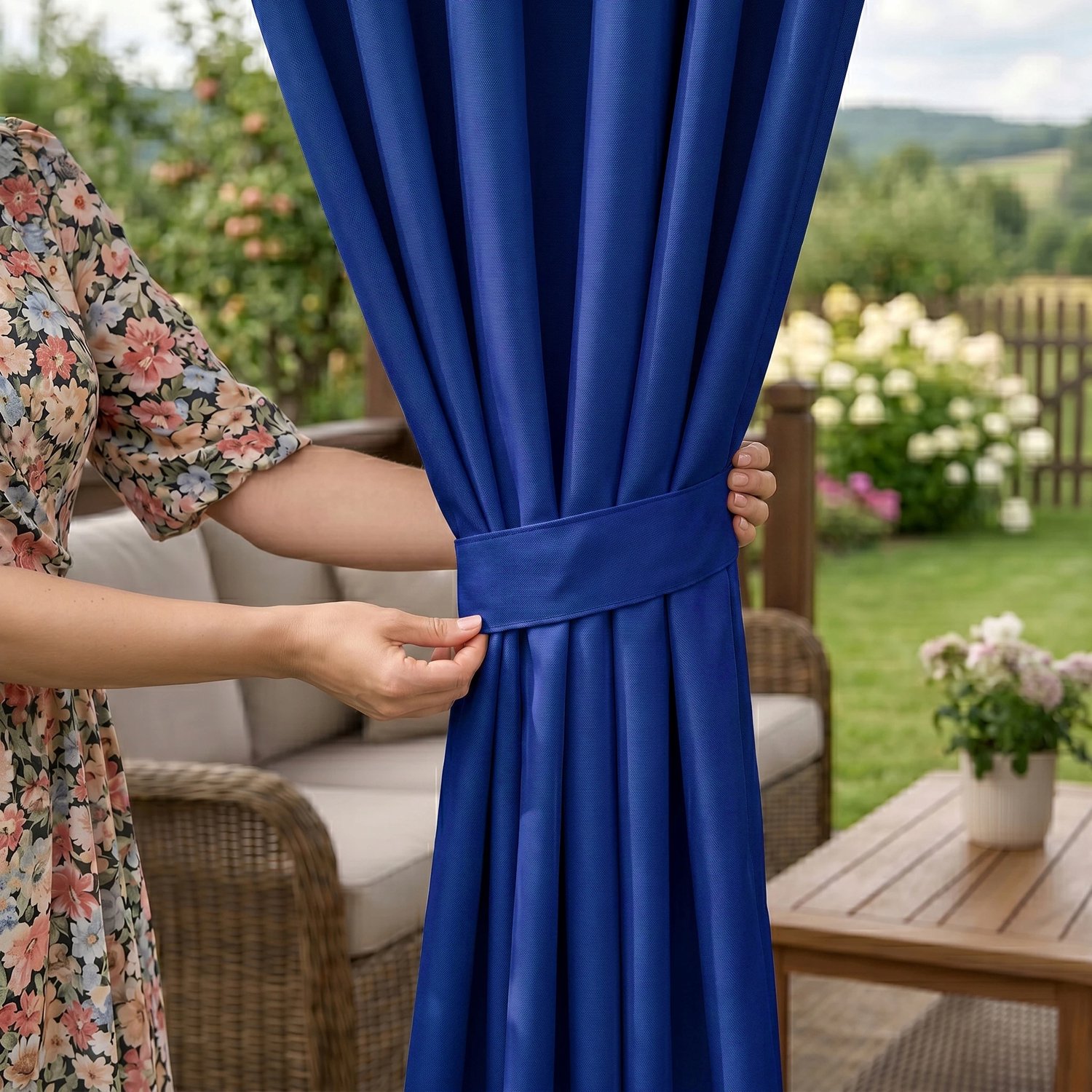 Waterdicht Gordijn 155x200cm voor Terras - Premium Kwaliteit