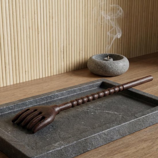 2 Stuks Houten Back Scratcher met Handvat Natuurlijk Handmatig Massagehulpmiddel voor Moeiteloos Bereiken van Jeukplekken Zachte Huidvriendelijke Krabbers voor Mannen Vrouwen — afbeelding 4