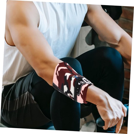 3 Stuks Pols Tas Polstasje Voor Op De Fiets Polsbandje Telefoonhoesje Armtas Houder Armtassen Polsband Telefoonhouder Arm Geval Cel Polyester Geschiktheid Arm Manchet Sport- — afbeelding 2
