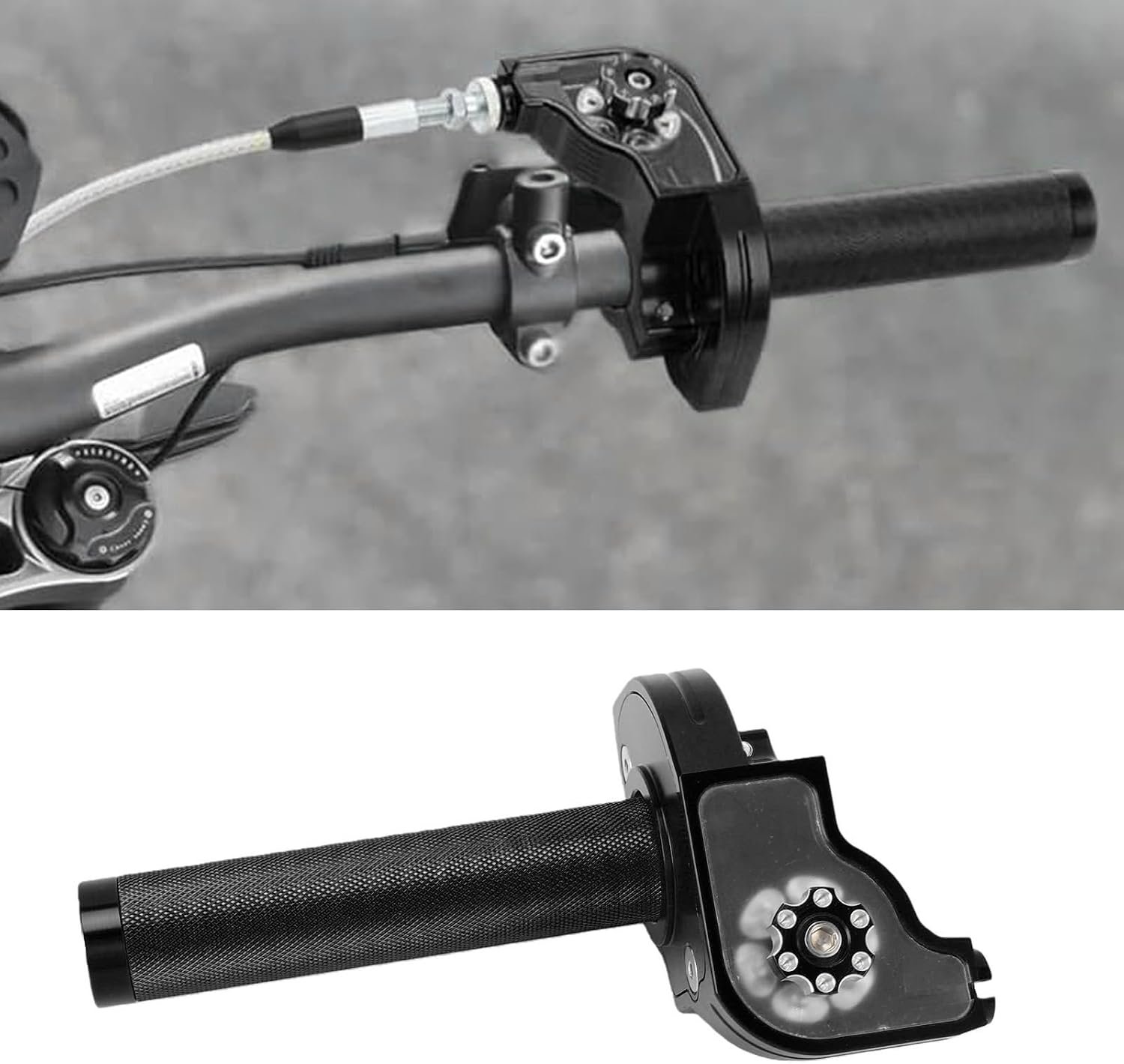 Motorfiets Gaspedaal Stuur Duurzaam Aluminium Quick Twister Gasgreep voor Dirt Bikes ATV's en Scooters 22mm