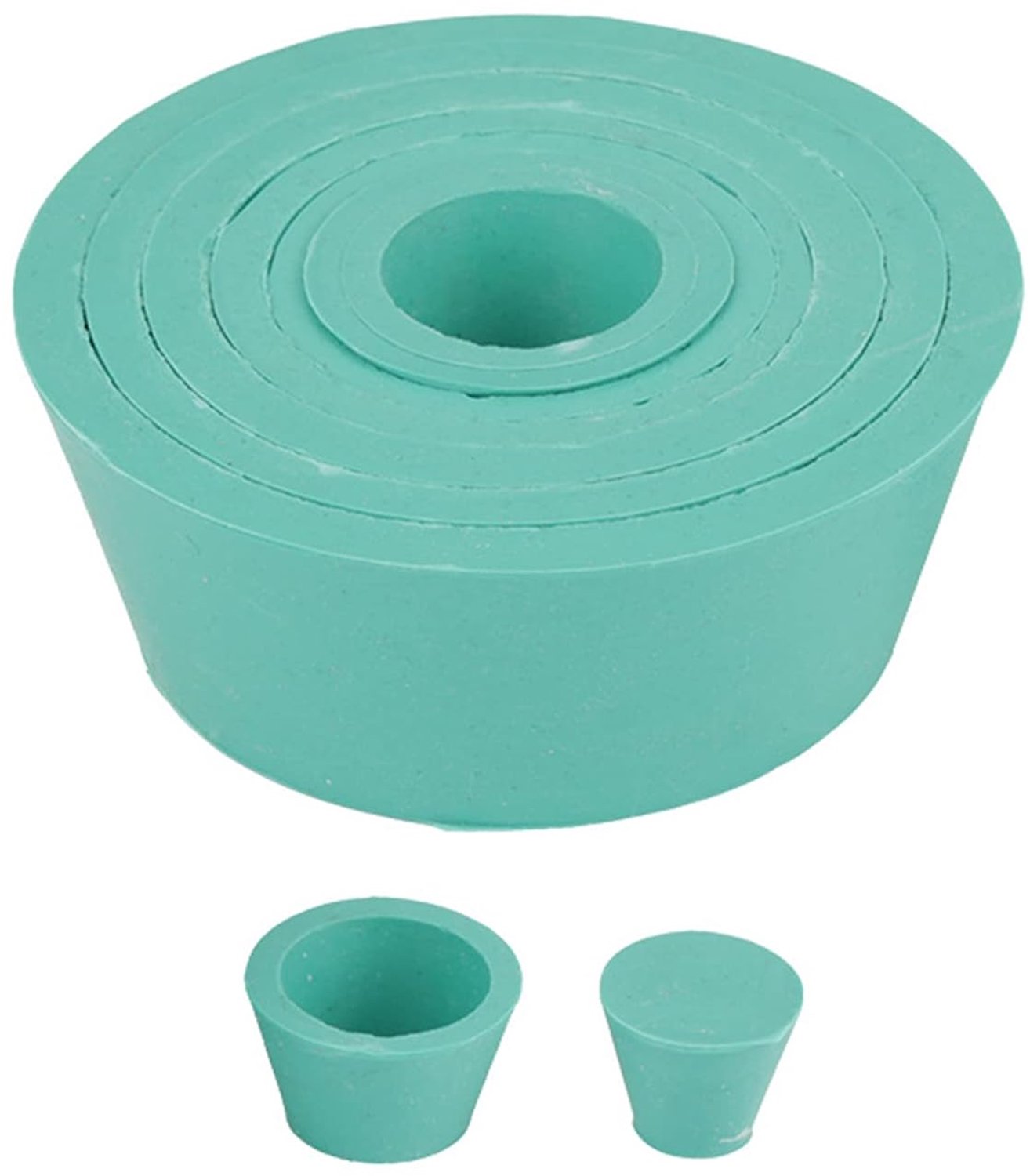 Annadue Premium Rubber, 9 Tapered Sizes, Nested Filtration, Lab Filtrate,