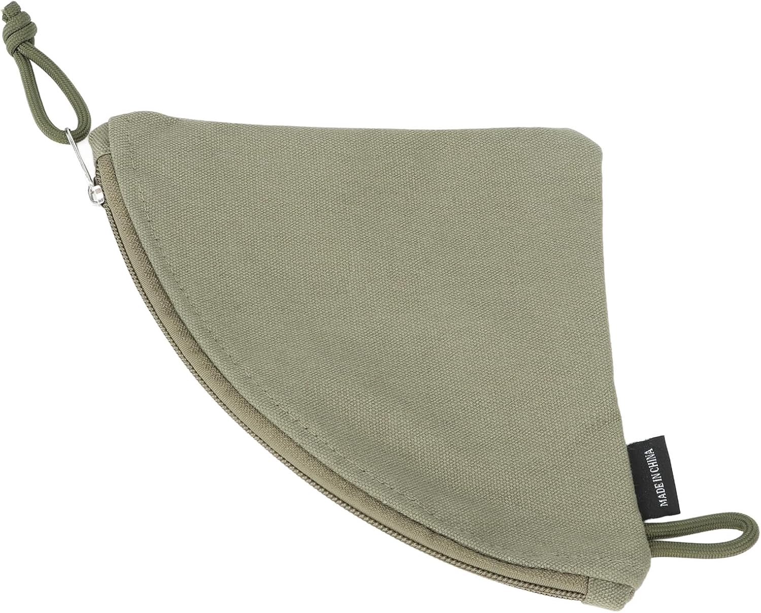 Koffiefilterhouder Waterdicht Canvas Herbruikbare Conische Papieren Opbergtas voor Reizen, Picknicken, Kamperen