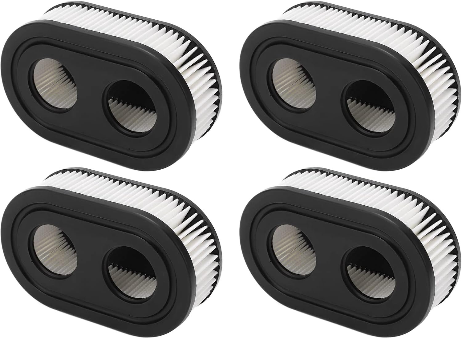 593260 Luchtfilter, Grasmaaierfilter Rubberen Luchtfilterpatroon 4 STKS Vervanging Grasmaaierfilter 798452 593260 voor 500EX 550EX